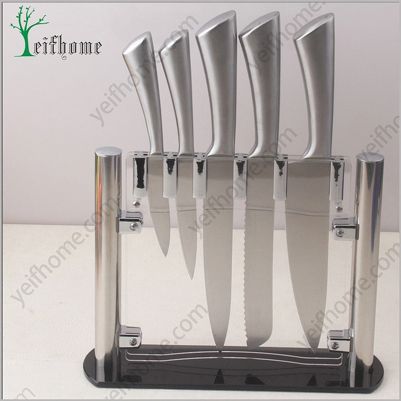 Professional 6pcs stainless steel kitchen equipment knife