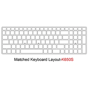 Clear tpu film Keyboard Protective laptop keyboard cover Film for Hasee Laptop K650s