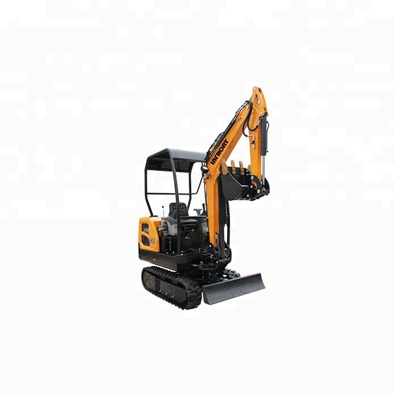 High Efficiency 1.8T Mini Wheel Excavator YFE18