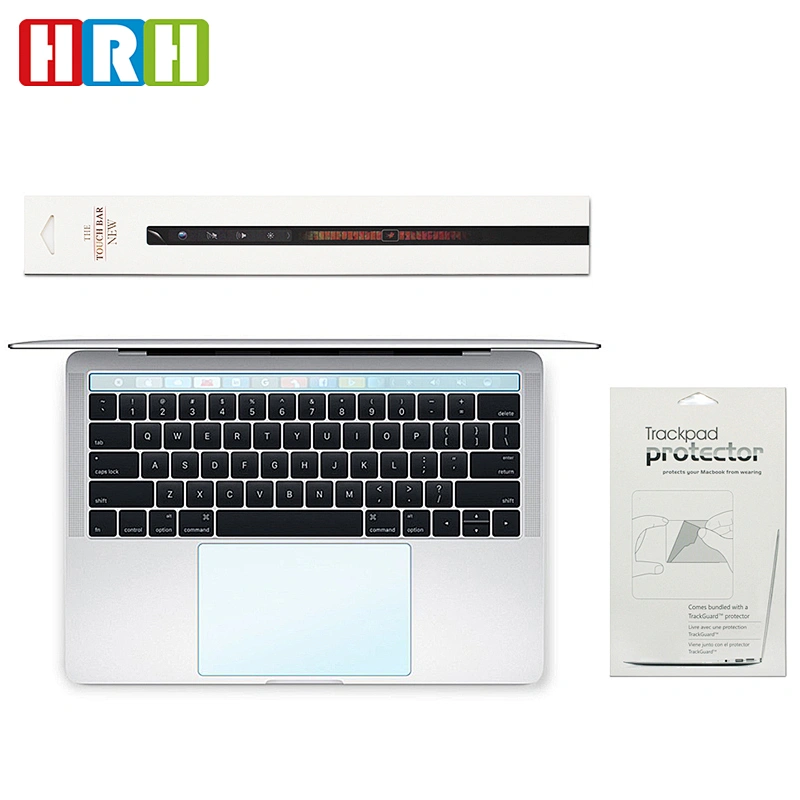 Silicone trackpad protector and touch bar skin for macbook pro 13 pro 15 2016