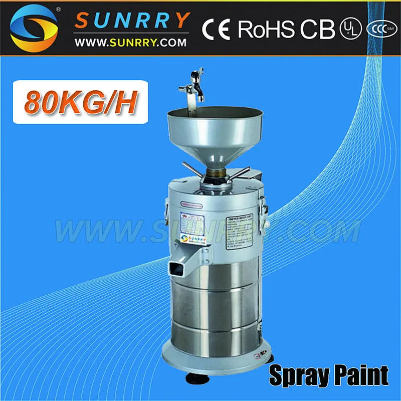 Commercial electric soybean grinder machine for grinder equipments (SY-SG80 SUNRRY)