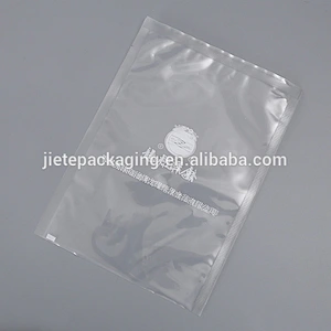 clear PE with or without zipper locking transparent plastic bags