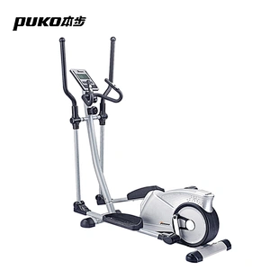 Gym master elliptical exercise bike with stepper pedal