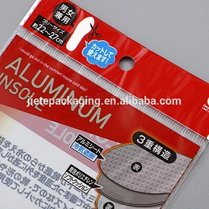 Customized waterproof plastic PE packaging bags self seal