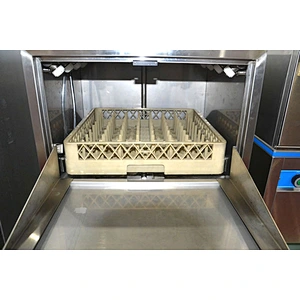 Professional double cylinder and spray tunnel type electric automatic detergent freshener dishwasher