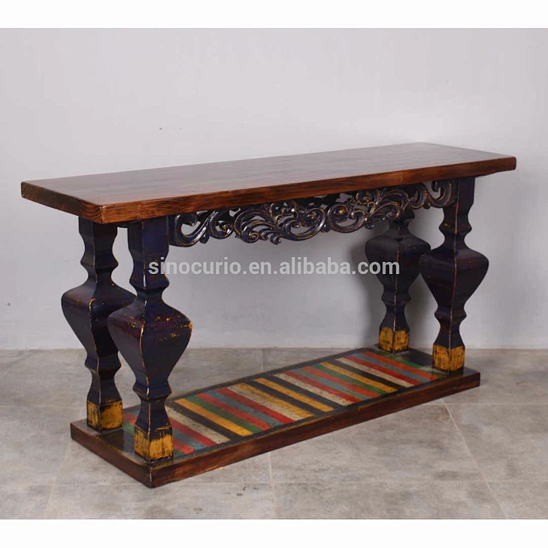 lacquer furniture antique mediterranean style console table