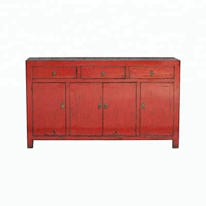 oriental chinese antique reclaimed lacquered wooden furniture