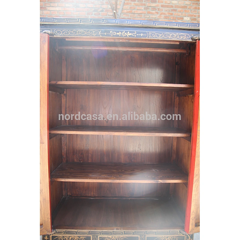 chinese antique furniture Phoenix Robe Wardrobe armoire bedroom furniture