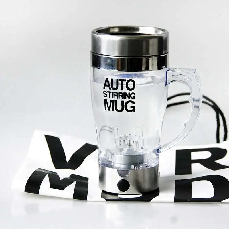 Wholesale Portable Juice and Coffee Mixing Cup Auto Automatic Electric Self Stirring Mug with Handle