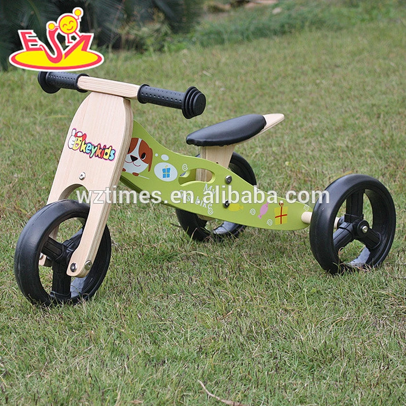 2018 New design wooden balance bike toy children wooden balance bike toy baby wooden balance bike toy W16C098