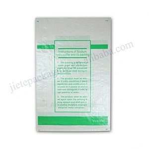 Cheap Industrial use pp woven chemical resistant packaging bag sakc 25kg