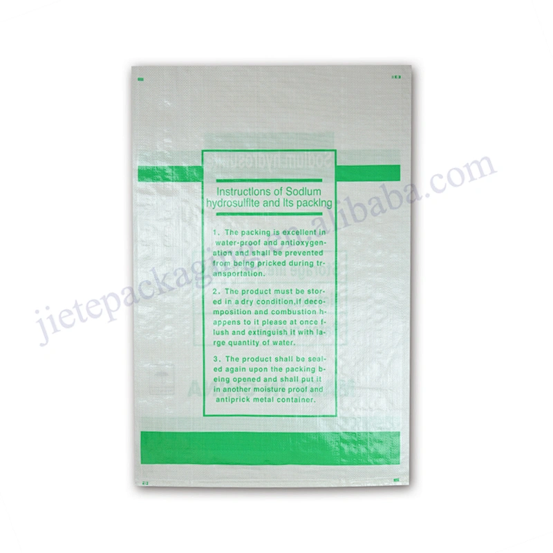 Cheap Industrial use pp woven chemical resistant packaging bag sakc 25kg