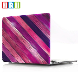 Wood computer case custom design Replacement laptop case pu For Macbook 13 inch 15 laptop hard shell A1278 Touch bar A170 A1708