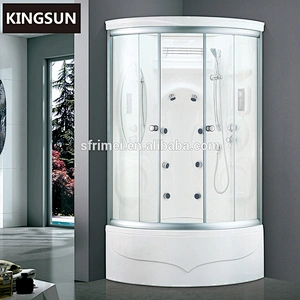 One Person Fashion Circle Computer Controller Steam Sauna Shower Cabinet Room