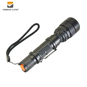 2018 HOT SELLING USB RECHARGEABLE ALUMINIUM FLASHLIGHT TORCH 3.7V 2200MAH LI-ION BATTERY 500 LUMENS