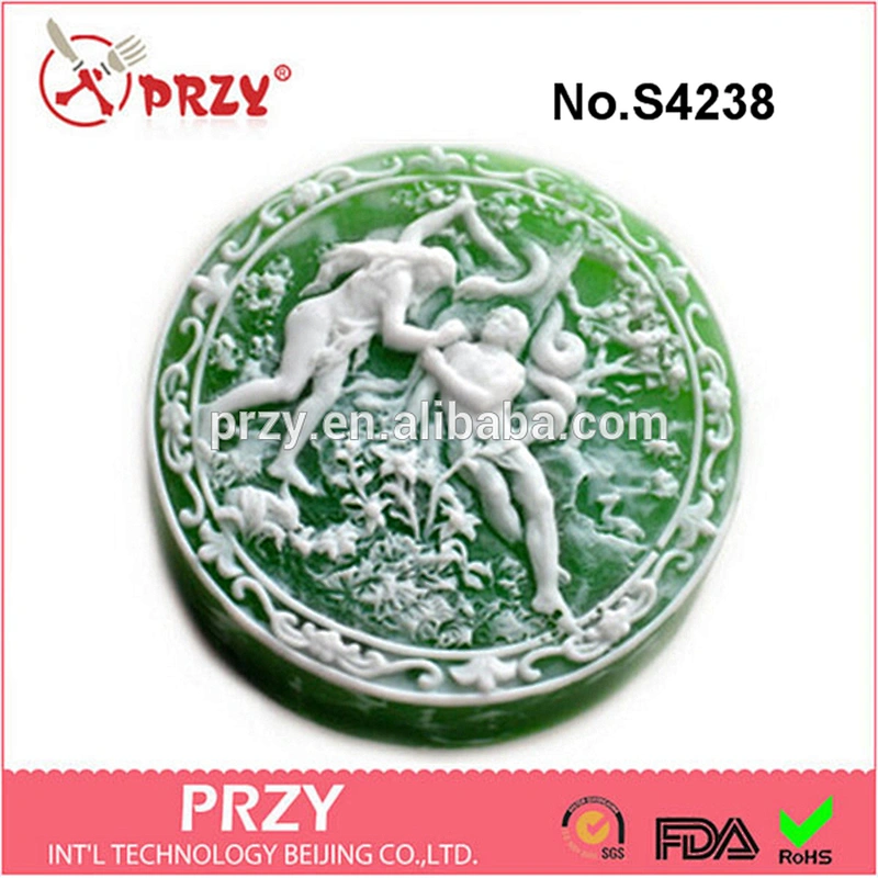 S4238 PRZY Soap with the Serpent and the Tree of Knowledge in the Garden of Eden