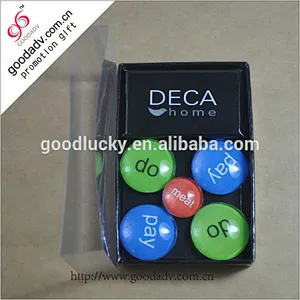 Promotional gifts crystal magnetic sticker glass magnet