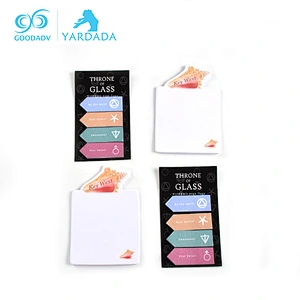 Custom 90 pages magnetic mini ashion cartoon shape fridge magnet note pad