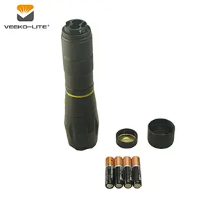 2018 New COB electric touch LED aluminium flashlight strong lightCOB working light