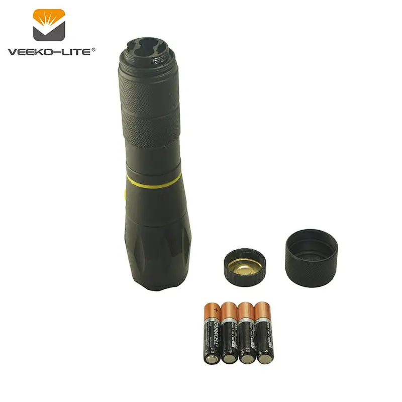 2018 New COB electric touch LED aluminium flashlight strong lightCOB working light