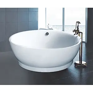 Chinese factory freestanding acrylic small hot tub modern bathtub
