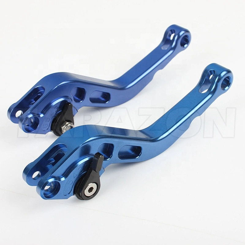 Aftermarket Aluminium Shorty Straight Motorcycle Hand Brake Clutch Lever