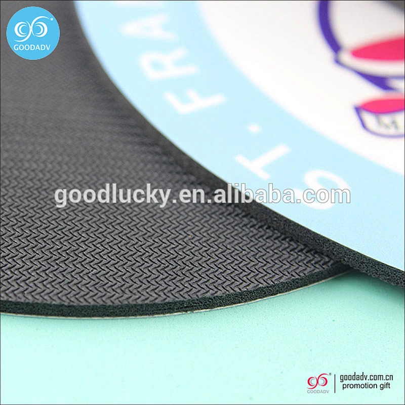 Guangzhou supply customized rubber paper mouse pad logo printed mousepad with calendar