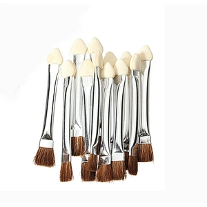 Wholesale double-use professional makeup tools disposable applicator eyeshadow brush