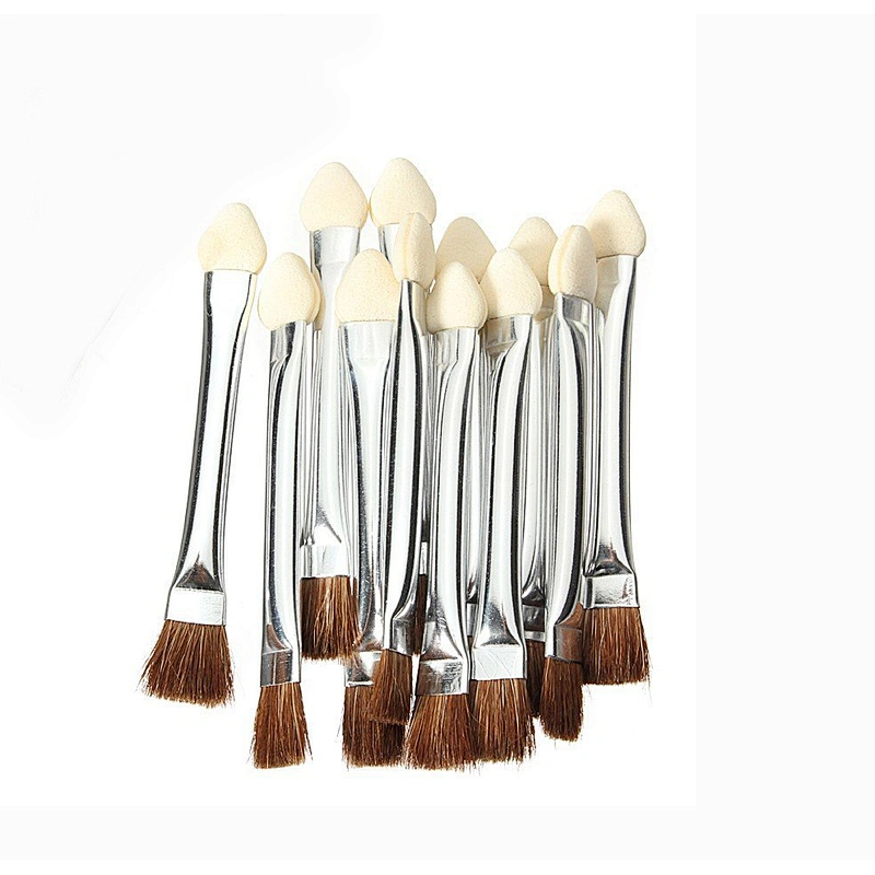 Wholesale double-use professional makeup tools disposable applicator eyeshadow brush