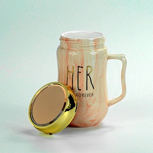 Quality Mixed Order Customized New Style Ceramic Coffee Cup Eco-friendly Porcelain Coffee Mugs with Lid