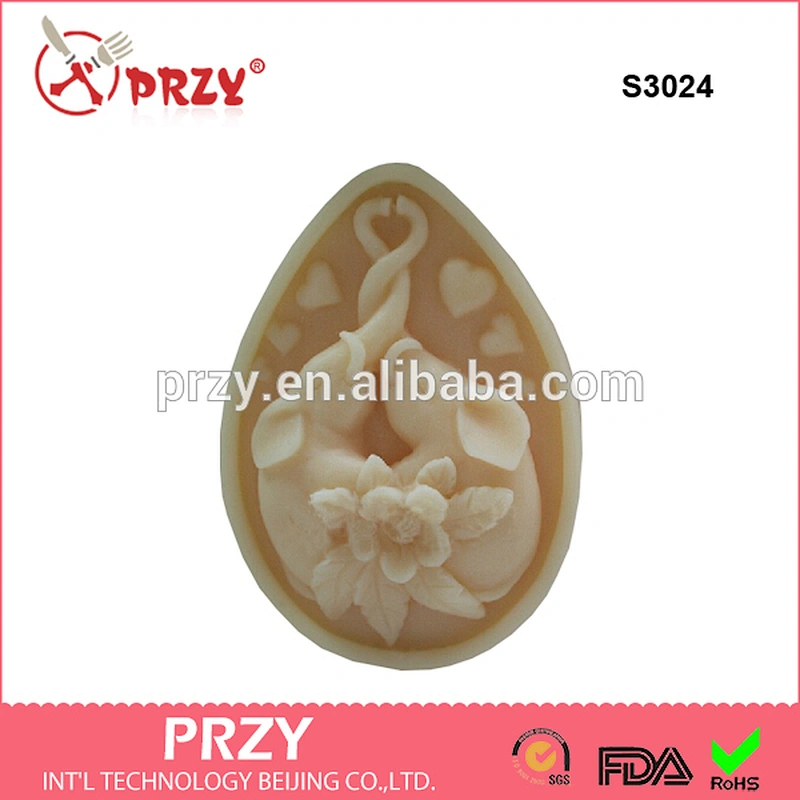 S3024 Silicone Mold Soap, elephant shape soap mold