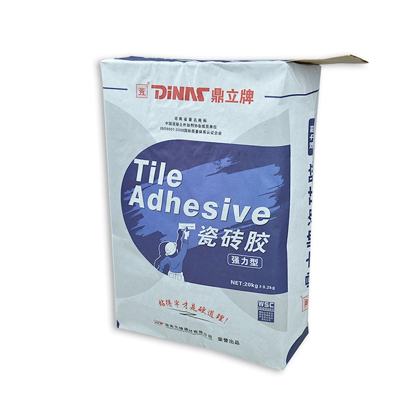 20kg cement, adhesive kraft paper bag size with valve port