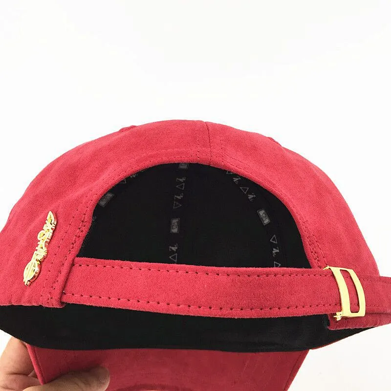 Wholesale custom cap suede trucker fashion suede baseball plain hat