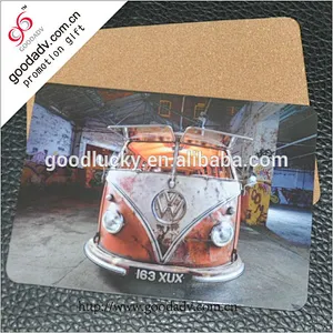 Fashion design good promotion gift cork backed placemats