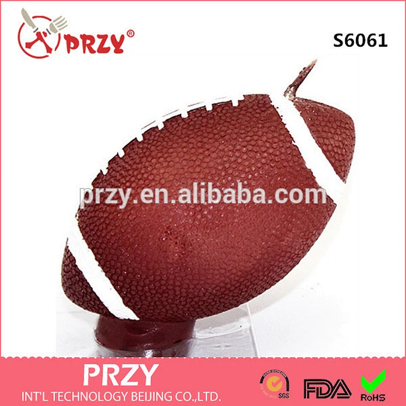 DIY Rugby handmade soap mold candle mold silicone mold