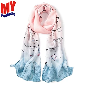Turkish jilbab formal silk scarf silk scarf custom digital print