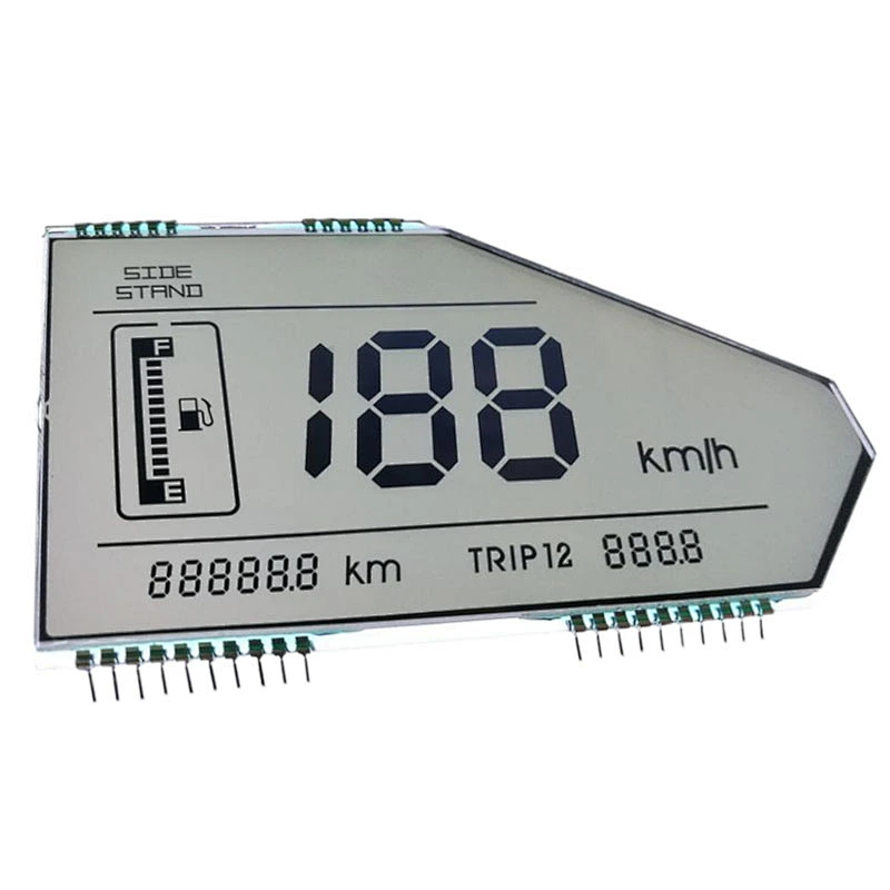 Segment LCD display transparent custom LCD screen
