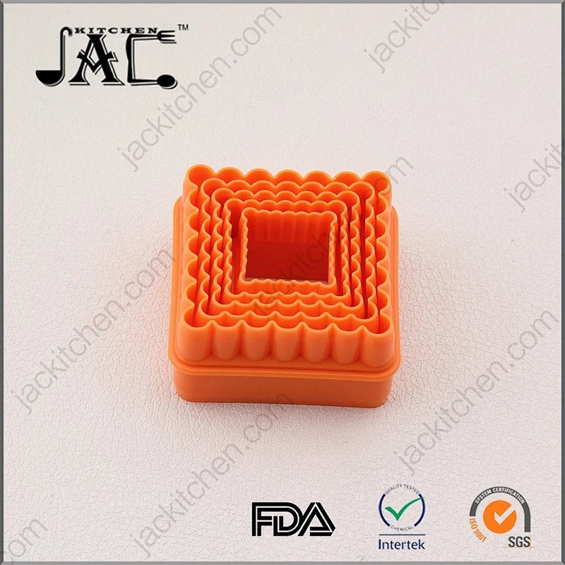 Multi shaped Plastic Cake Fondant Molds Biscuit Cutter Set