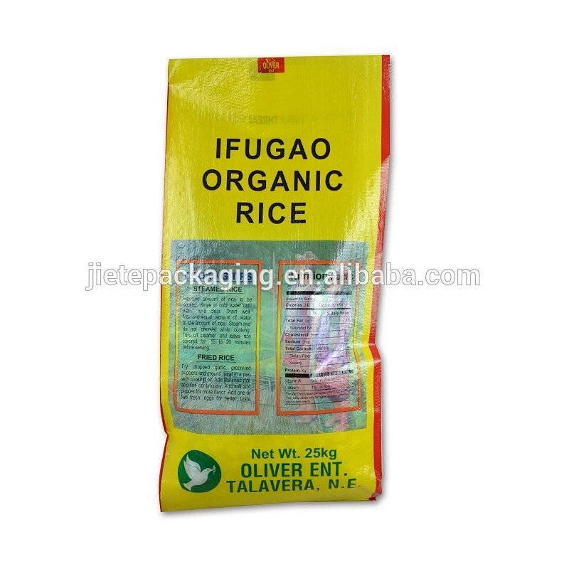 Video introduction, Custom order opp film rice packaging pp woven bag 25kg manufacturers