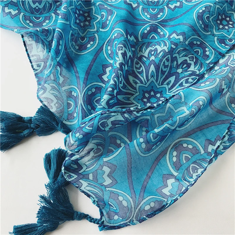 2018 Women Scarfs Shawl And Scarf Tudung For Muslim Silk Scarf Bound