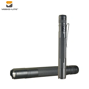 2018 New style Hot Selling Aluminium Mini 200 lumens 2AAA Battery Pen light torch LED Pen flashlight