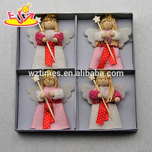 2018 New products top fashion baby dolls toy wooden Christmas gifts for girls W02A243