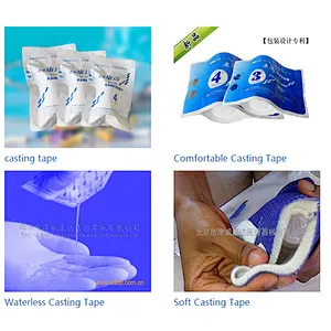 Factory Fast Curing Breathable Medical Orthopedic Casting Tape