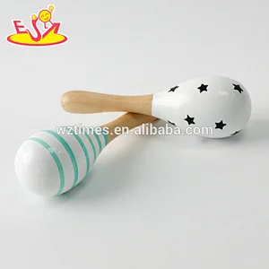 Wholesale best quality musical early learning wooden sand ball toy W07I128