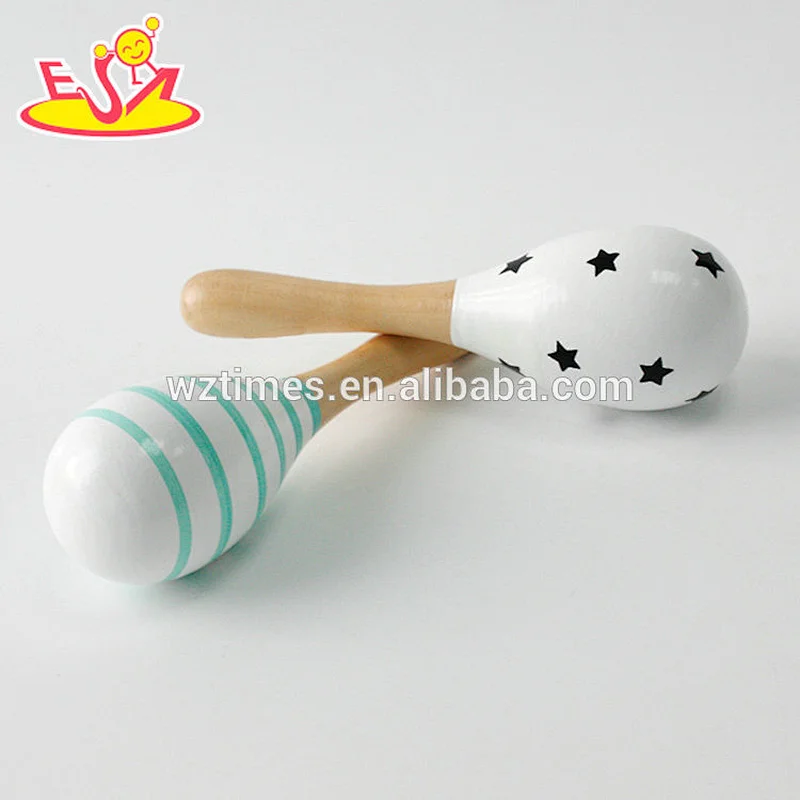 Wholesale best quality musical early learning wooden sand ball toy W07I128