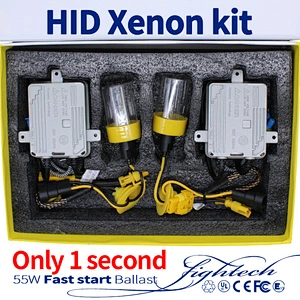 Lightech 1s Start Up HID lamp H4 H7 H11 9005 9006 H8 D1 D2 D3 D4 aes G55 Xenon HID Headlight Ballast Bulbs kit for 12V Cars