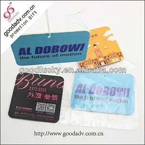hot sale cheap hanging paper air car freshener