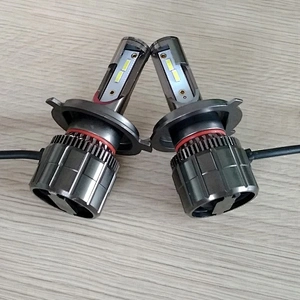 Lightech Wholesale 12V 6000Lm car headlight 9003 hb2 A7 Mini Auto focos H4 LED Bulb