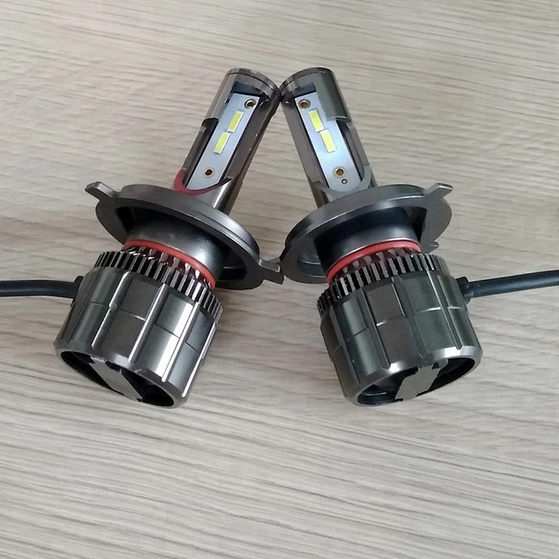 Lightech Wholesale 12V 6000Lm car headlight 9003 hb2 A7 Mini Auto focos H4 LED Bulb
