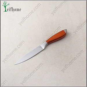 2017 high quality 5 pcs kitchen knife set with color handle